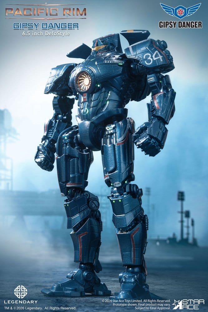 Pacific Rim DefoStyle-figur Gipsy Danger NX 17 cm