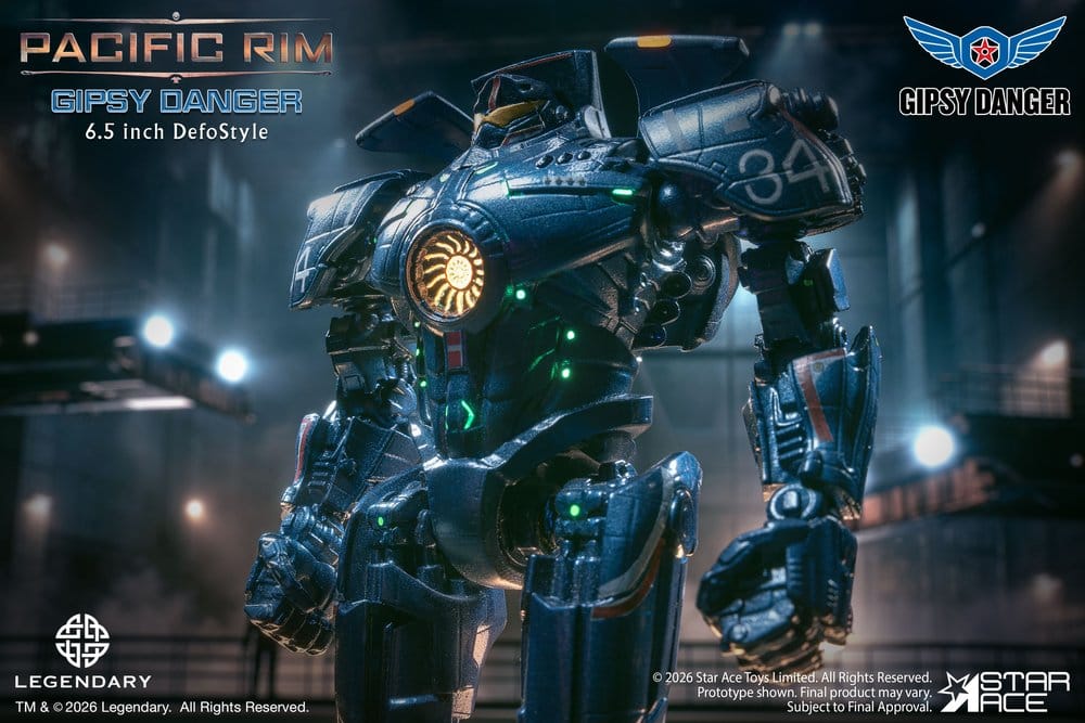 Pacific Rim DefoStyle-figur Gipsy Danger NX 17 cm