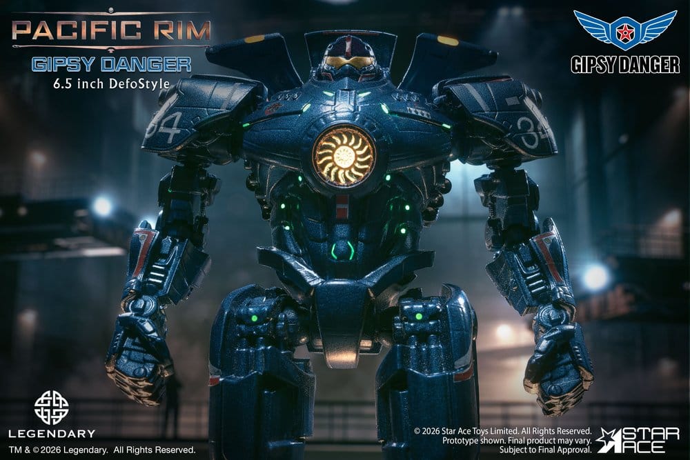 Pacific Rim DefoStyle-figur Gipsy Danger NX 17 cm