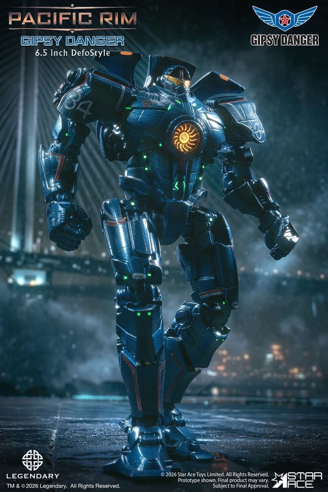Pacific Rim DefoStyle-figur Gipsy Danger NX 17 cm