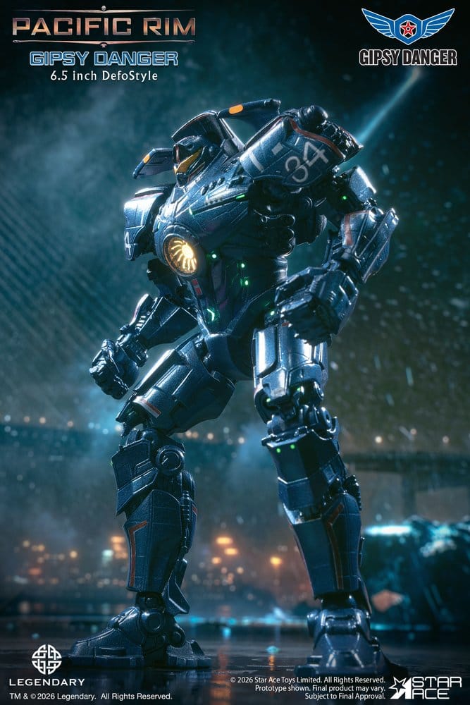 Pacific Rim DefoStyle-figur Gipsy Danger NX 17 cm