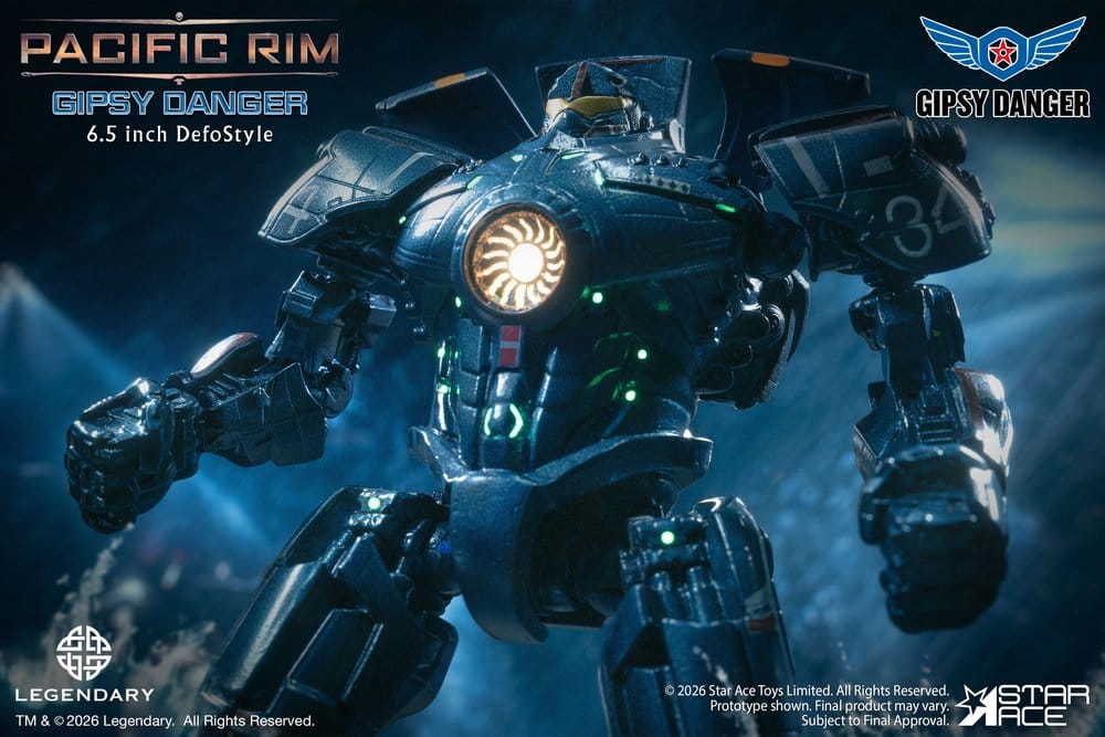 Pacific Rim DefoStyle-figur Gipsy Danger NX 17 cm