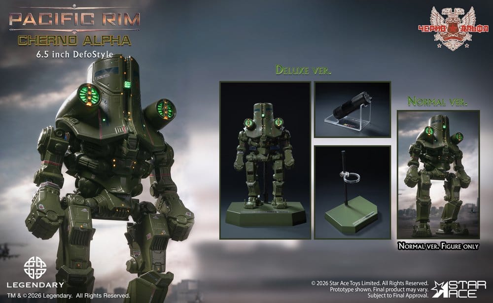 Pacific Rim DefoStyle Figur Cherno Alpha NX 17 cm