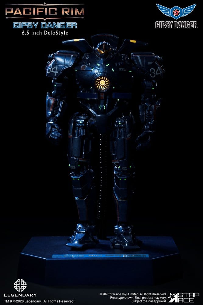 Pacific Rim DefoStyle Figure 2-Pack Gipsy Danger & Cherno Alpha DX 17 cm