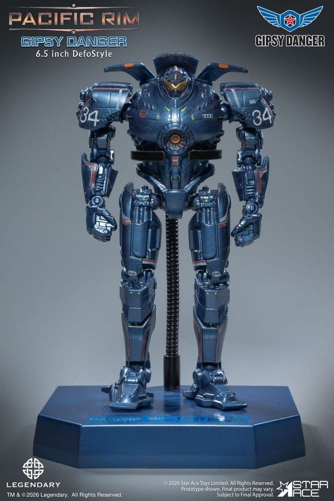 Pacific Rim DefoStyle Figure 2-Pack Gipsy Danger & Cherno Alpha DX 17 cm