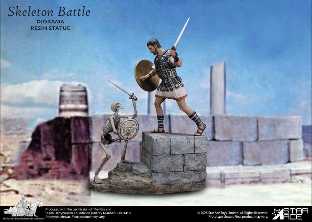Ray Harryhausen Diorama 1/8 Skeleton Battle Scene 30 cm Star Ace Toys