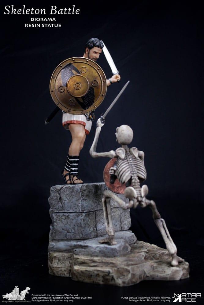 Ray Harryhausen Diorama 1/8 Skeleton Battle Scene 30 cm Star Ace Toys