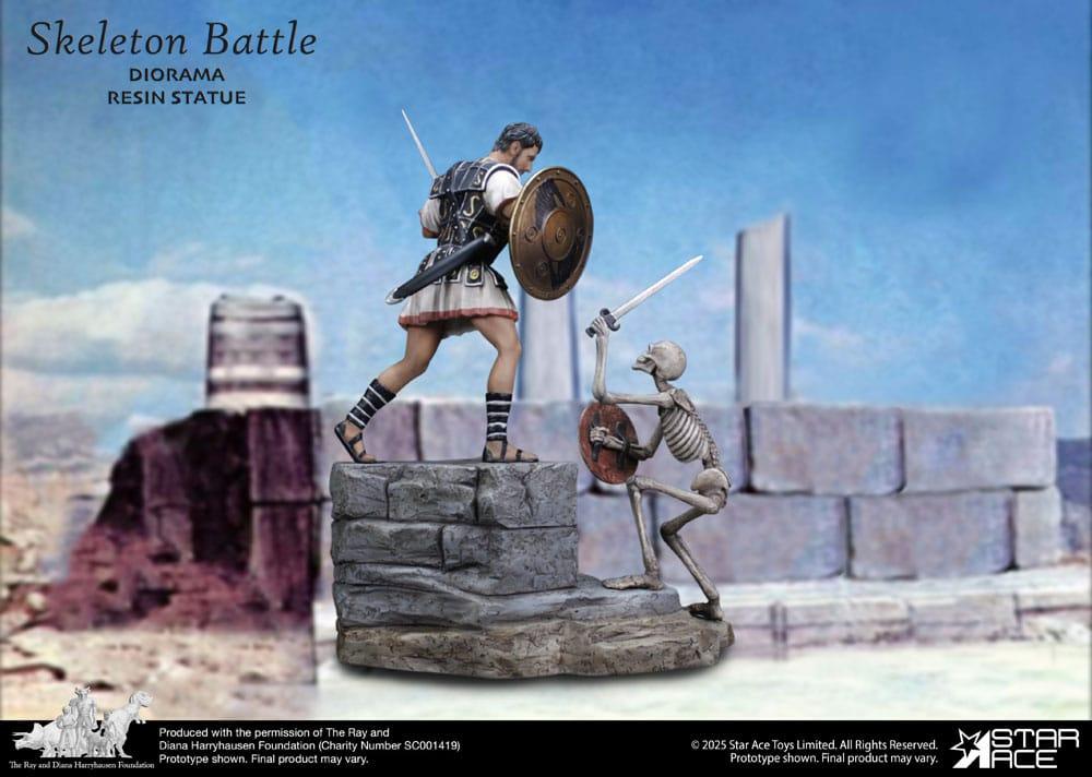 Ray Harryhausen Diorama 1/8 Skeleton Battle Scene 30 cm Star Ace Toys
