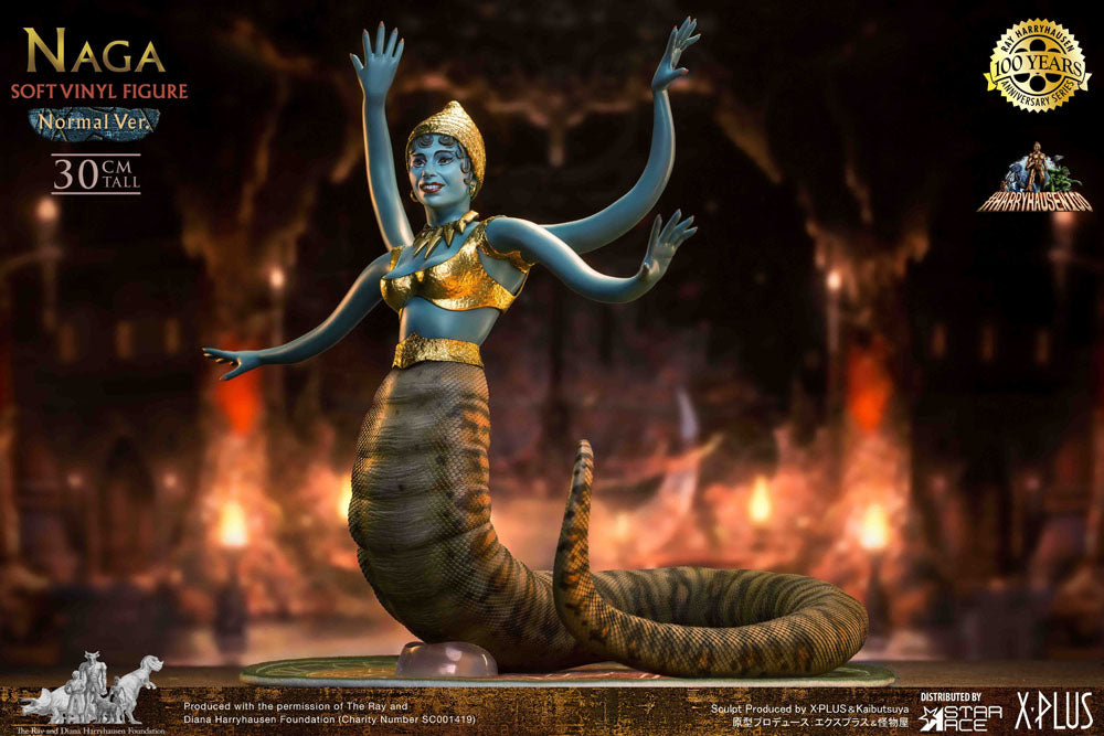 The 7th Voyage of Sinbad Soft Vinyl Statue Ray Harryhausen's Naga (Snake Woman) 31 cm