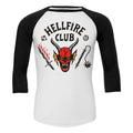 Stranger Things Sweatshirt Hellfireklubbens emblem Storlek L