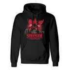 Stranger Things Hooded Sweater Pixel Demogorgon Heroes Inc