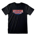 Stranger Things T-Shirt Retro Logotyp Stl XL Heroes Inc