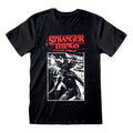Stranger Things T-shirt med utskuret motiv