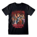 Stranger Things T-Shirt med alla Karaktärer i Storlek XL Heroes Inc