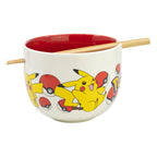 Pokémon Ramen Bowl med Chopsticks Stor