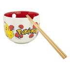 Pokémon Ramen Bowl med Chopsticks Stor