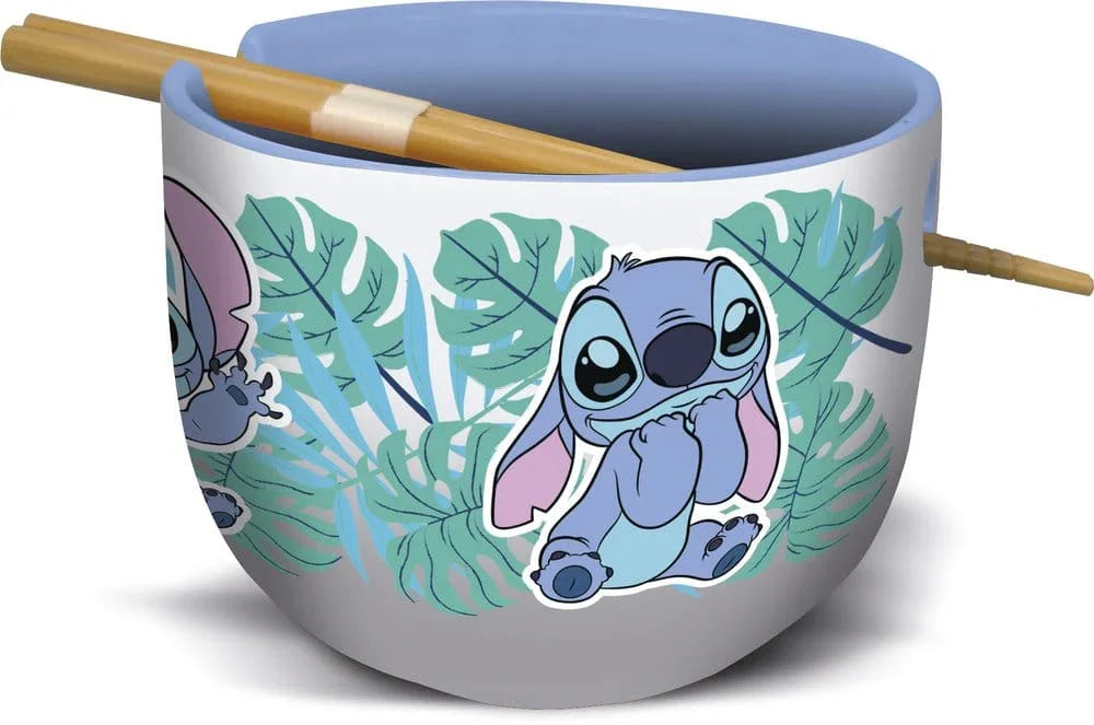 Lilo & Stitch Ramen Skål med Ätpinnar Stitch Aloha Stor