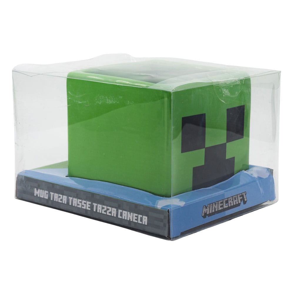 Minecraft 3D Mugg Creeper Face 445 ml Stor