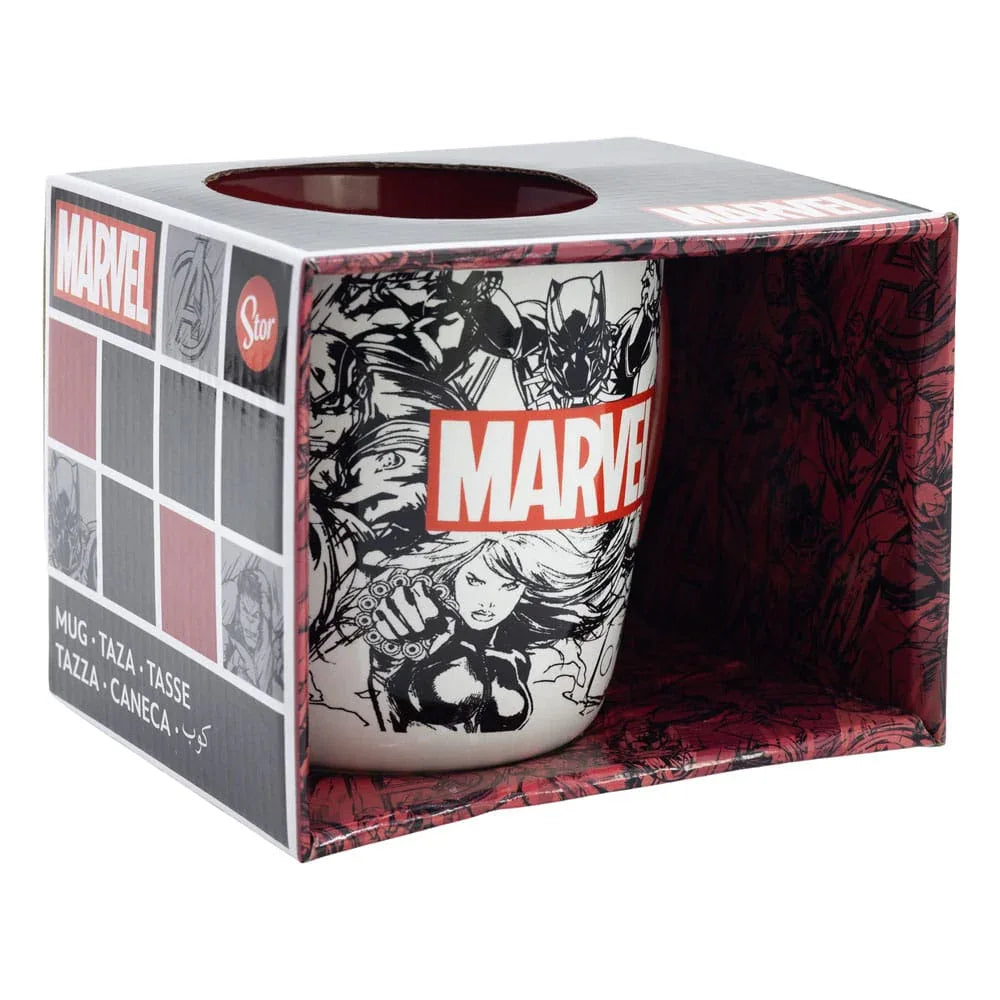 Marvel Mug Collage 380 ml - Officiellt Licensierad Keramikmugg Stor