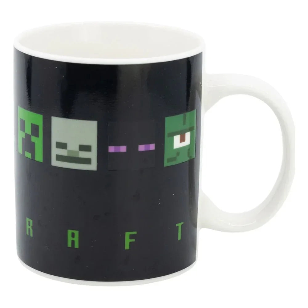 Minecraft Heat Change Mug Squared Pattern 325 ml Stor