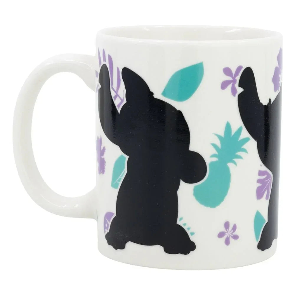 Lilo & Stitch Värmeförändrande Mugg Stitch 325 ml Stor