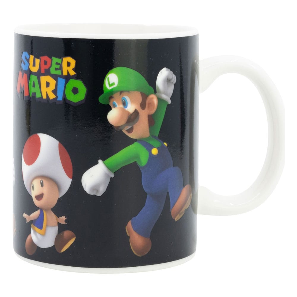 Super Mario Värmeförändrande Muggar 325 ml Stor