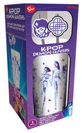 KPop Demon Hunters Glasmugg med Sugrör 485 ml