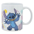 Lilo & Stitch Mug med Hawaiiansk Blomma 325 ml Stor