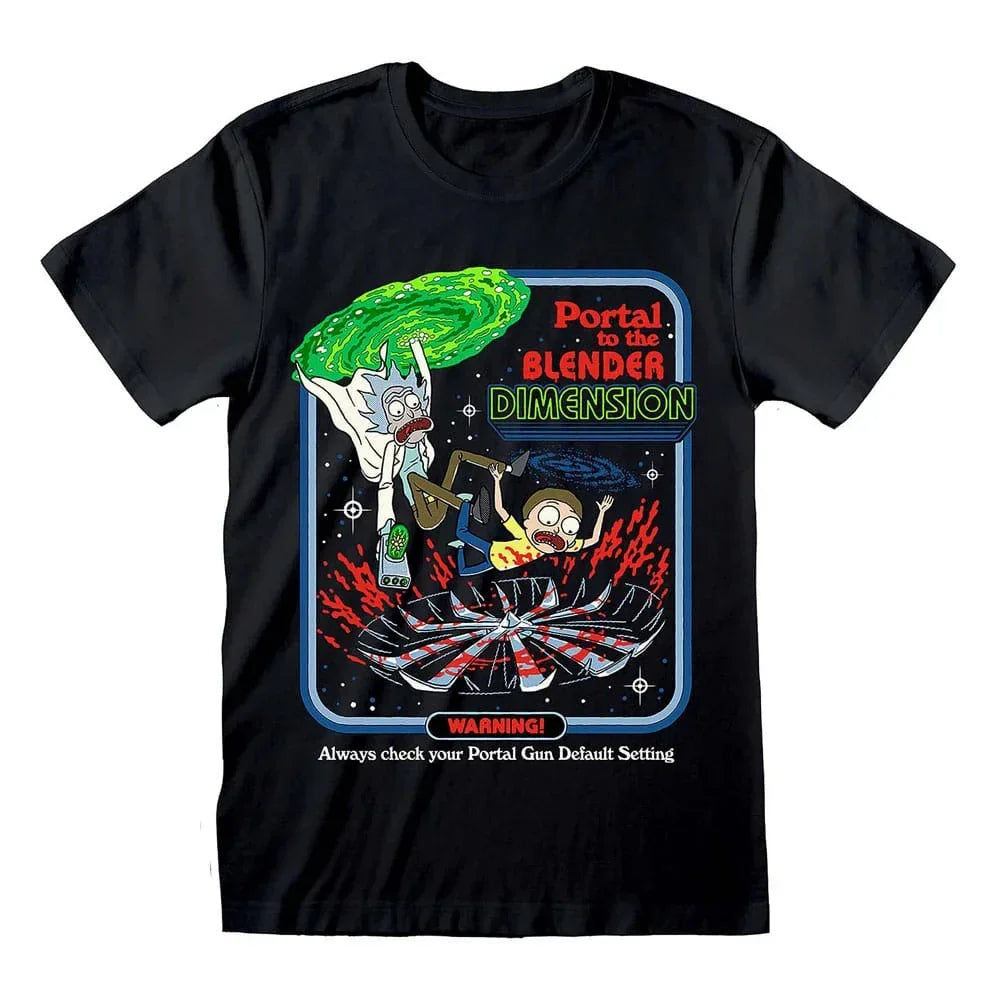Steven Rhodes T-Shirt Rick and Morty Portal Collab Heroes Inc