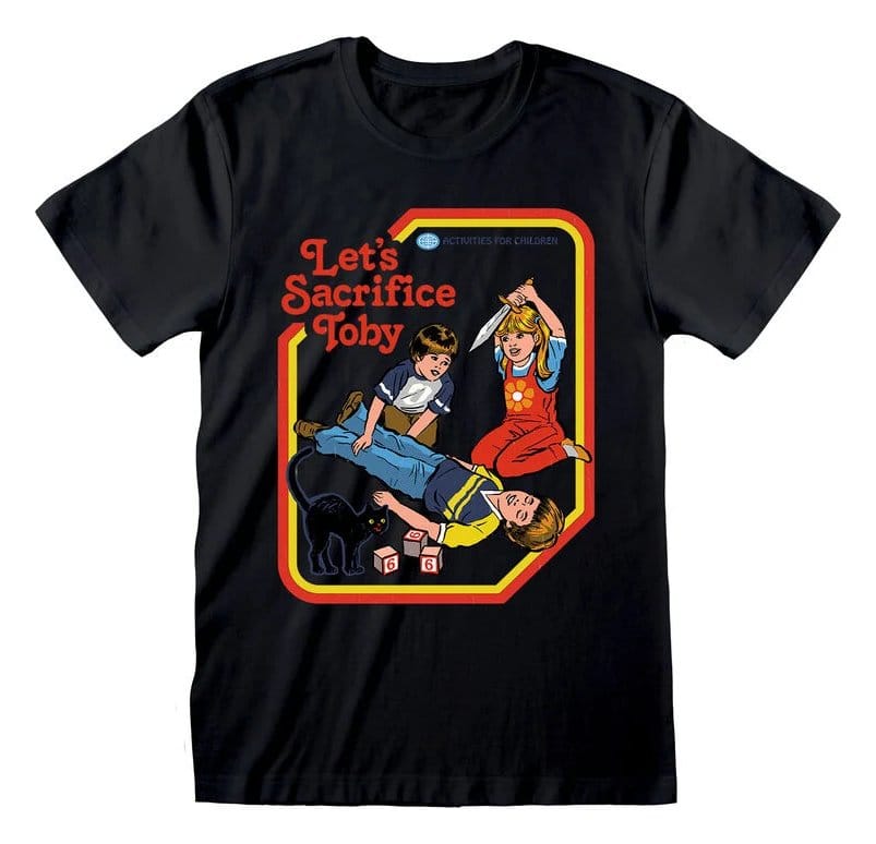 Steven Rhodes T-Shirt Lets Sacrifice Toby Black Size XXL