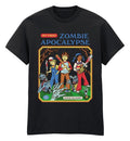 Steven Rhodes T-Shirt Zombie Apocalypse Basic Black Size L