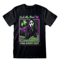 Steven Rhodes x Scream T-Shirt Ghostface x SR 1800 Black