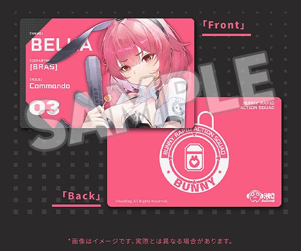 Bunny Rapid Action Squad Action Figur 1/12 Commando Belka 16 cm Sushing