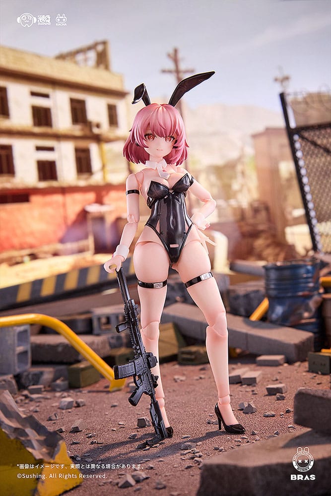 Bunny Rapid Action Squad Action Figur 1/12 Commando Belka 16 cm Sushing