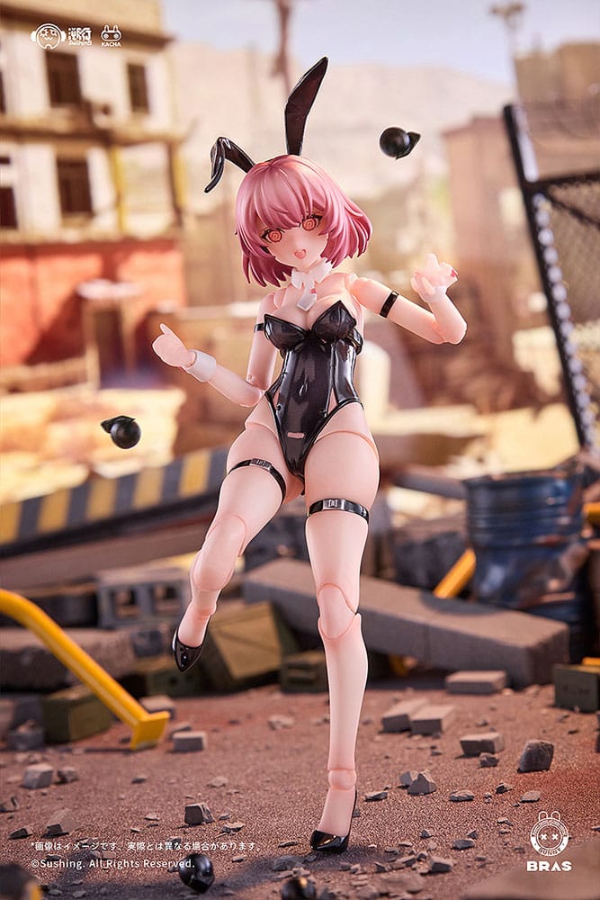 Bunny Rapid Action Squad Action Figur 1/12 Commando Belka 16 cm Sushing