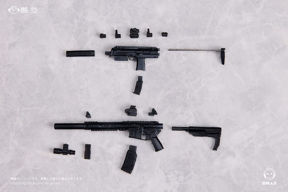 Bunny Rapid Action Squad Action Figur 1/12 Commando Belka 16 cm Sushing