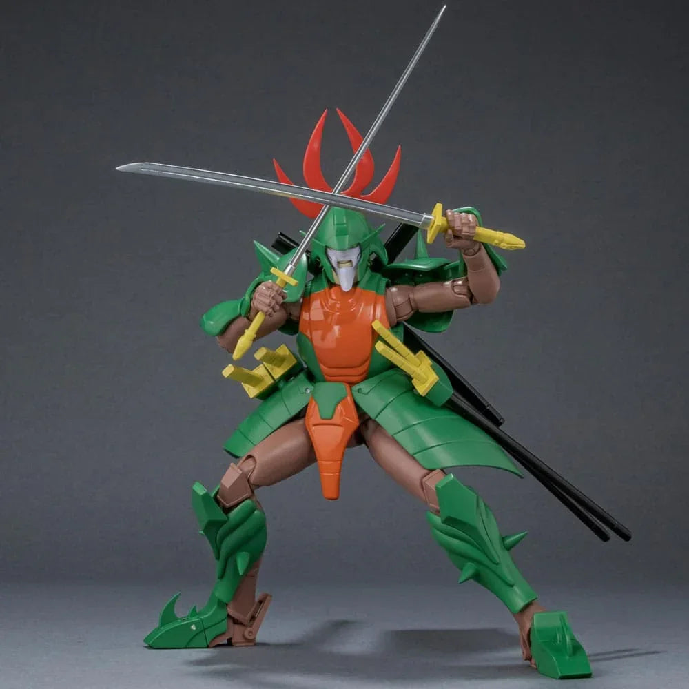Chou-Dan-Kadou Yoroiden-Samurai Troopers Action Figur Doku Mashou Naaza 15 cm Sunrise