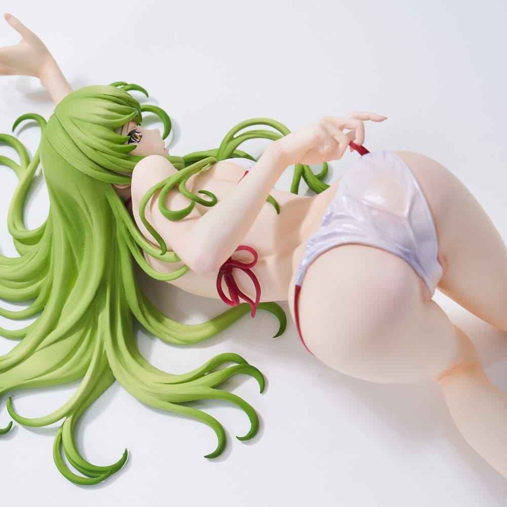 Code Geass: Lelouch of the Rebellion PVC-figur C.C. Baddräkt-version 28 cm