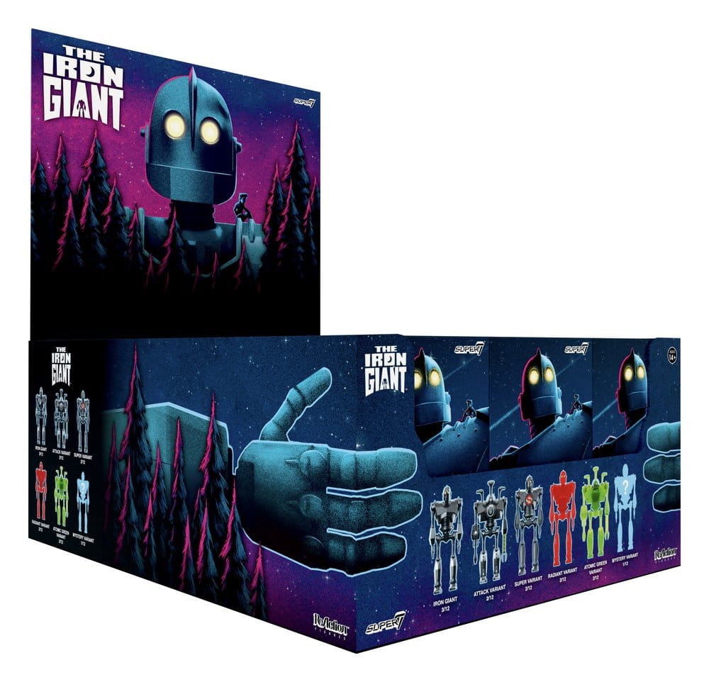The Iron Giant Action Figurr Wave 01 Blind Box Display (12)