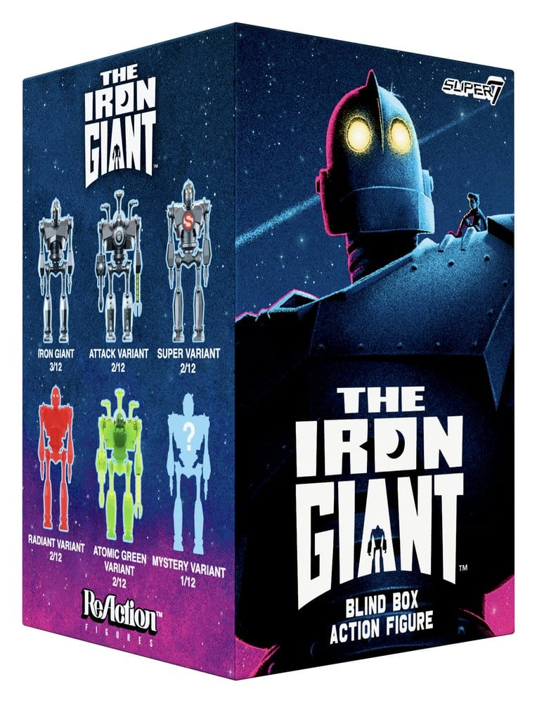 The Iron Giant Action Figurr Wave 01 Blind Box Display (12)