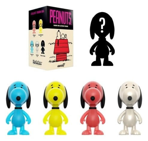 Vintage Peanuts Mini-figurer Fler Snoopies Våg 05 Blind Box Display (12)