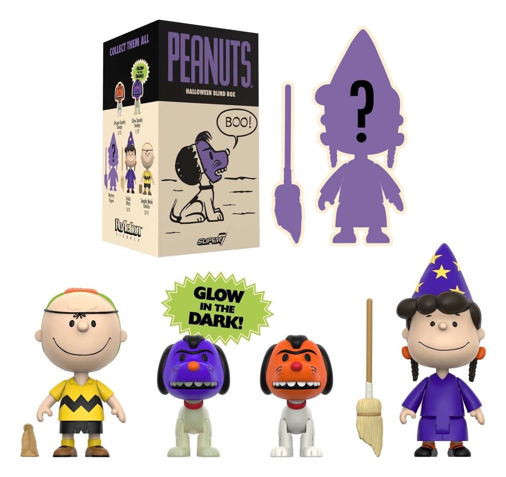 Peanuts Action Figur Blind Box Wave 7 Display (12)
