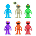 Sesame Street ReAction Actionfigur 10 cm Wave 04 Elmo Blind Box Display (12) Super7