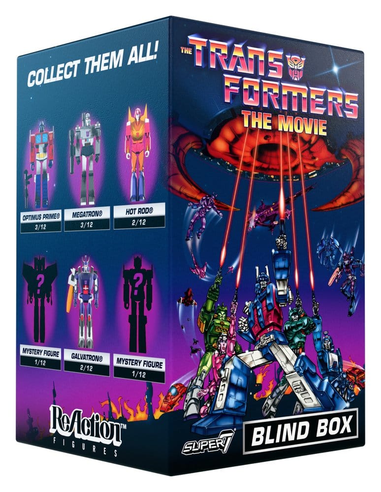 Transformers ReAction Action Figures Wave 06 The Movie Blind Box 10 cm Display (12)