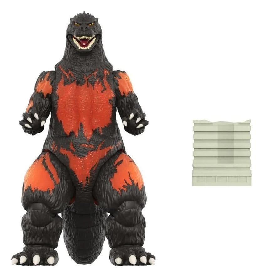 Godzilla Toho Super Kaiju Actionfigur Våg 02 Brinnande Godzilla 1995