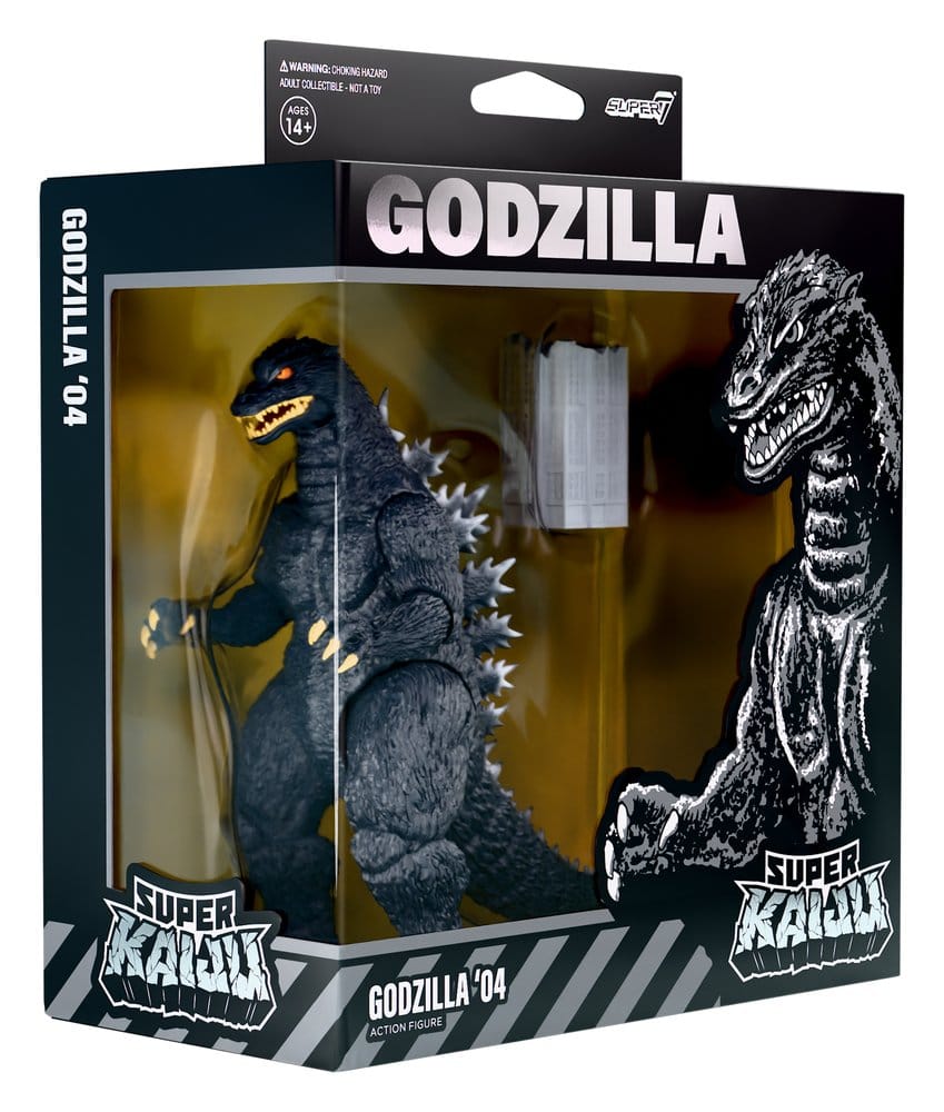 Godzilla Toho Super Kaiju Action Figur Wave 04 Godzilla 2004