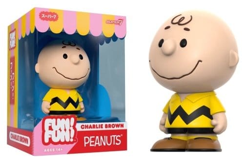 Peanuts Fun! Fun! Miniatyrfigur Wave 01 Charlie Brown (gul skjorta)