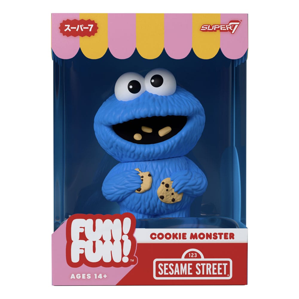 Sesame Street SKOJ! SKOJ! Vinyl Action Figur Vågor 02 Kakan Monster 13 cm Super7