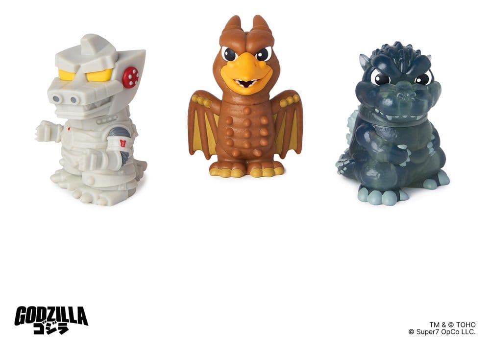 Godzilla Toho Fun! Fun! Mini Figures Wave 01 Blind Box Display (9)