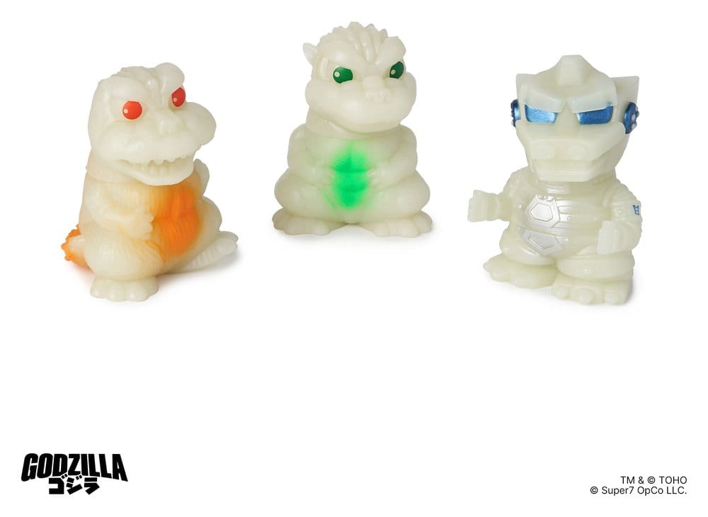 Godzilla Toho Fun! Fun! Mini Figures Wave 01 Blind Box Display (9)